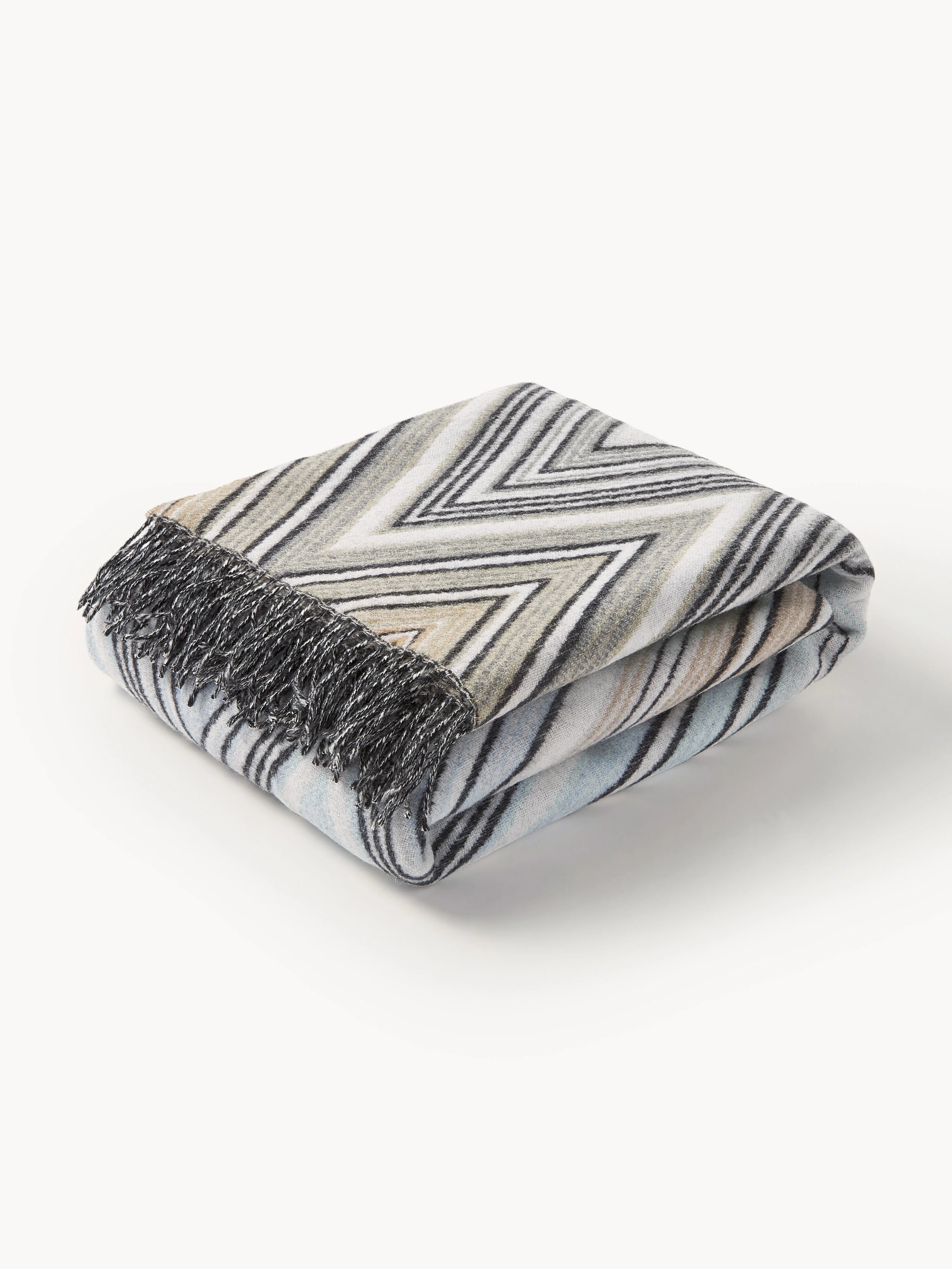 Missoni Wool blanket Plume