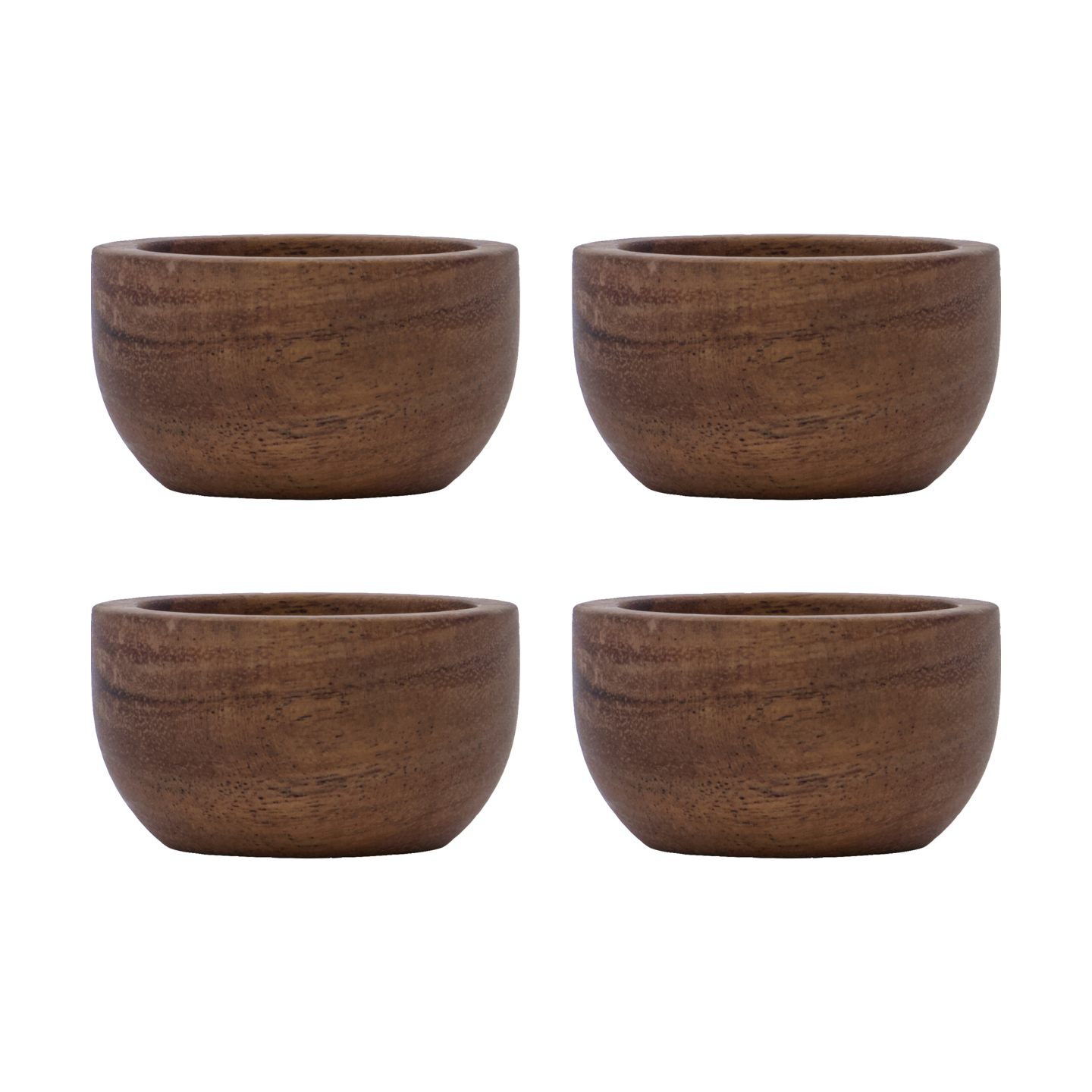 House Doctor Wood Egg Cups 4-Pack