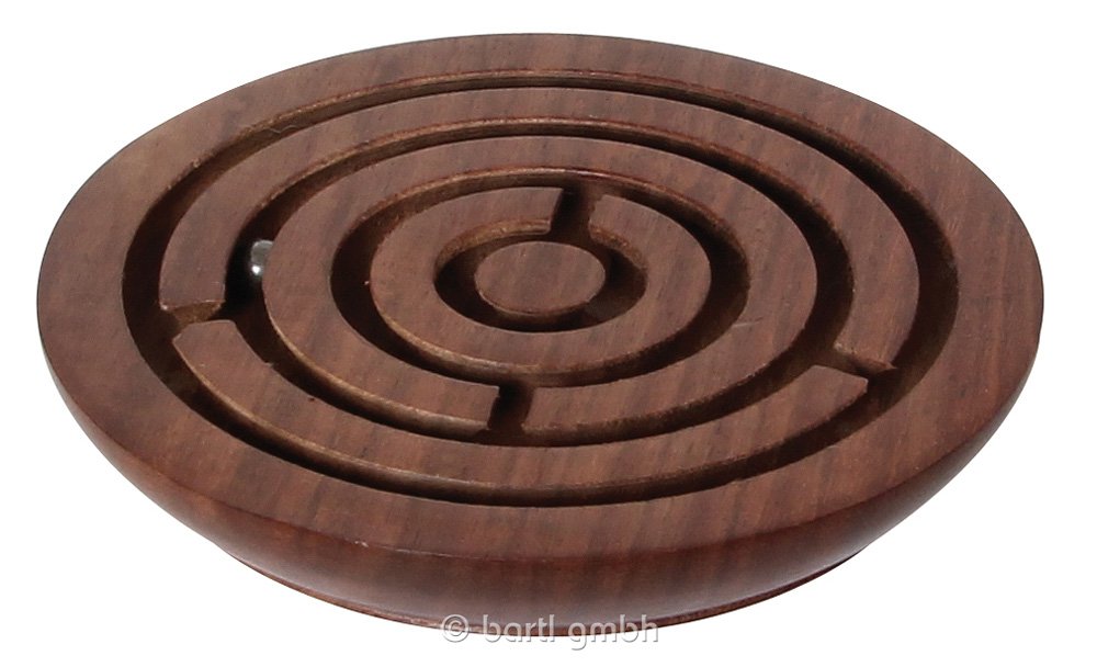 Wood Labyrinth Round 60