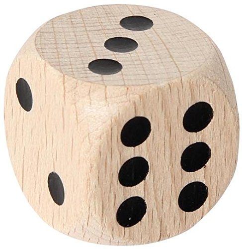 Wooden Dice 30 Mm 55