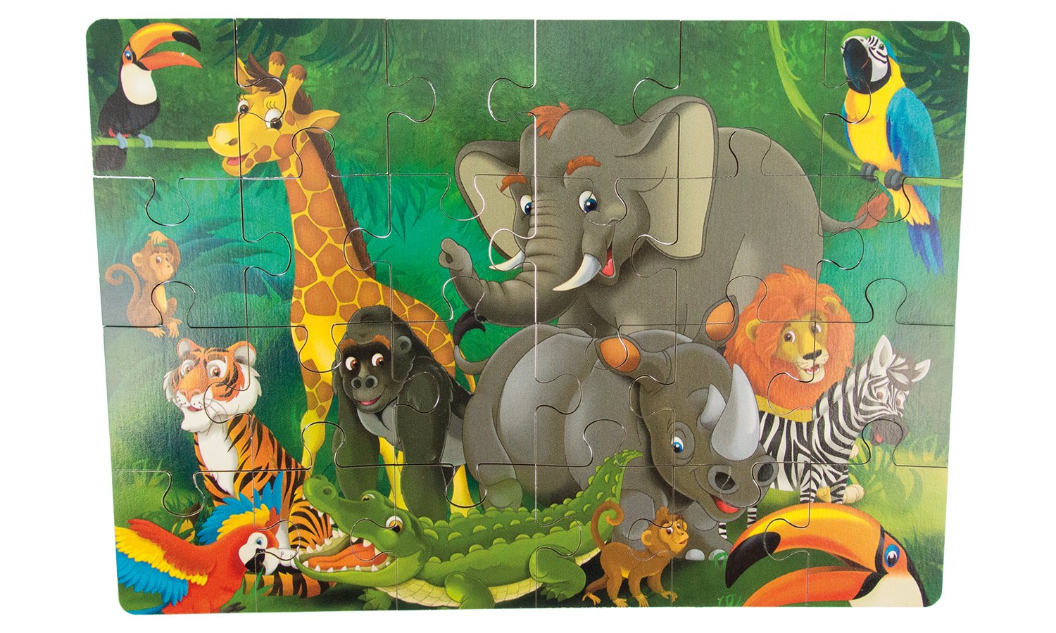 Wooden Puzzle Jungle 112