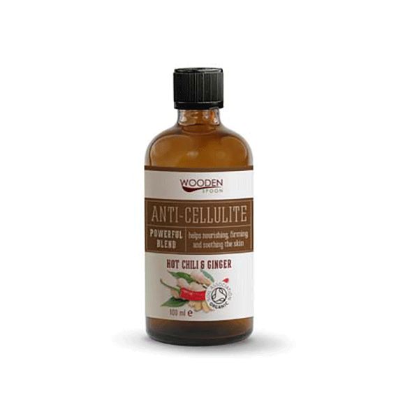 Wooden Spoon Anti-Cellulite Oil with Pepper and Coffee Extract 100 ml