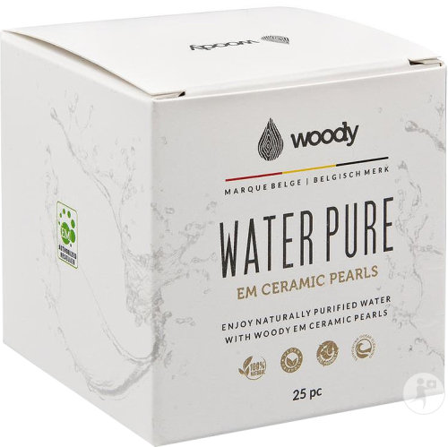 Woody Pure Water Ceramics Pearls 25 pieces