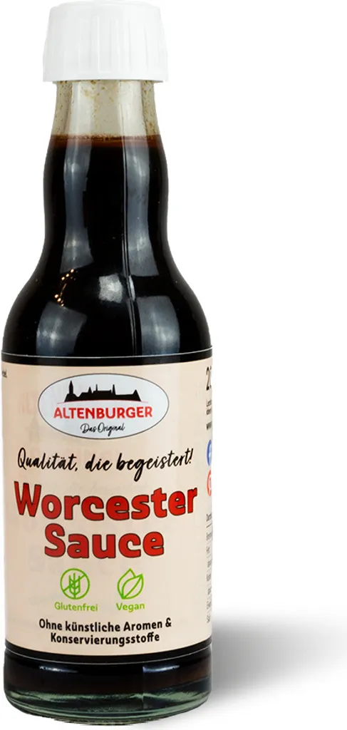 Altenburger Senf & Feinkost GmbH Worcestershire sauce, 200 ml