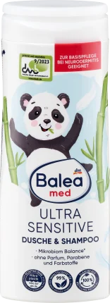 Balea MED Children's shower gel & shampoo 2in1 Ultra Sensitive, 300 ml