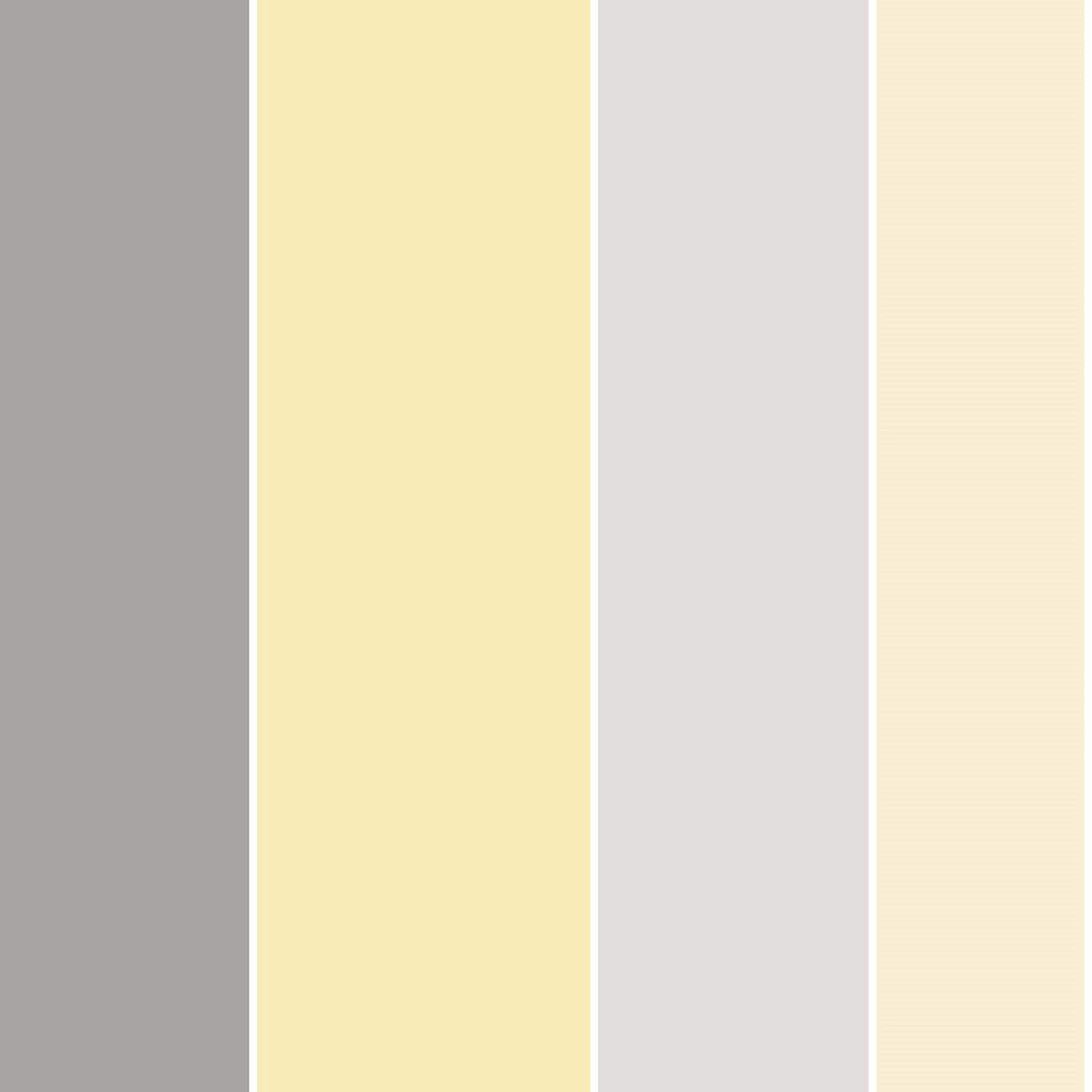 galerie-24 Galerie Smart Stripes Wallpaper Yellow, Yellow, Full Roll (10M X 53 Cm)