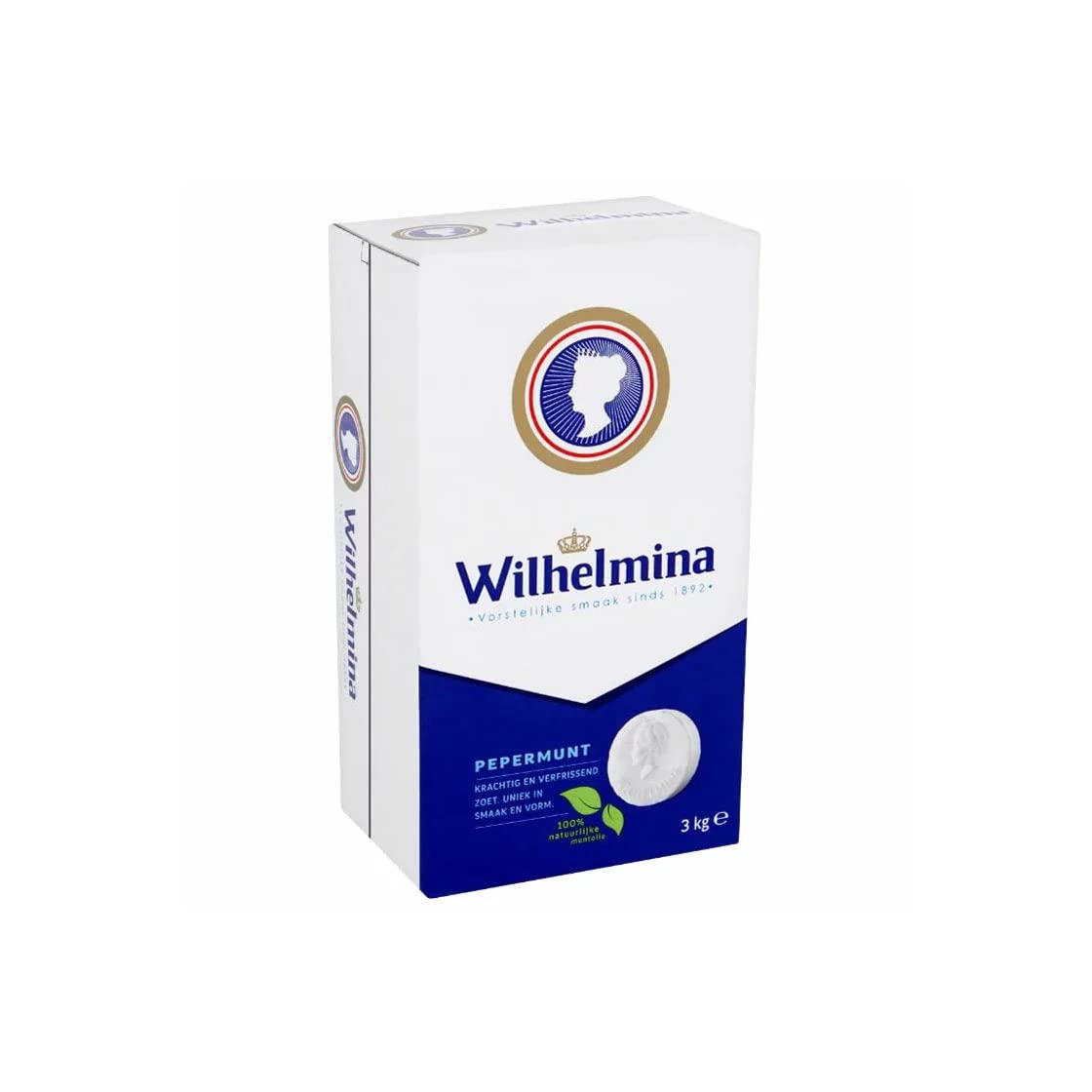 Bulk Box Fortuin Wilhelmina Pepermunt Peppermint 3 kg 3000g