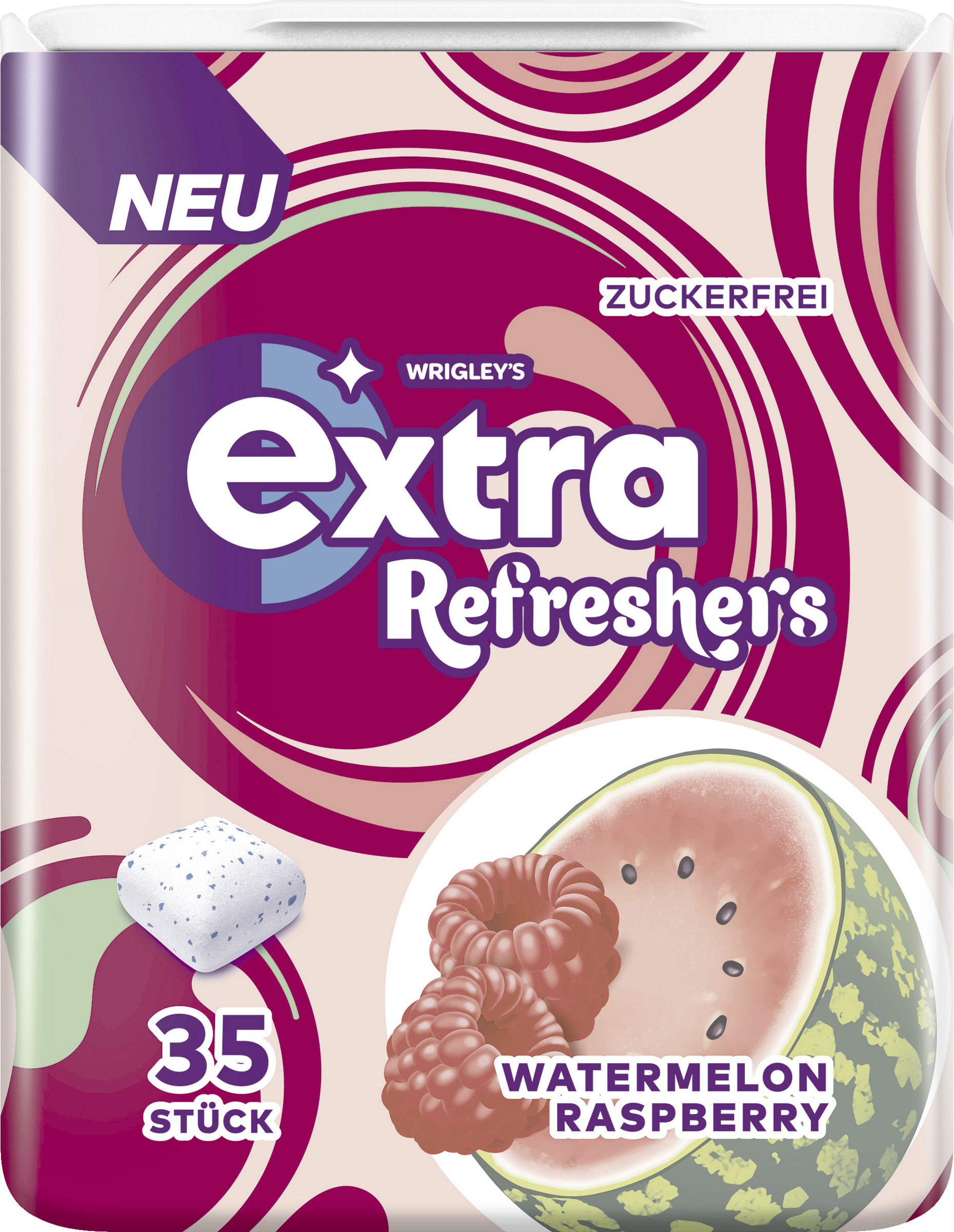 Wrigley`s  EXTRA® REFRESHERS Dose Watermelon Raspberry