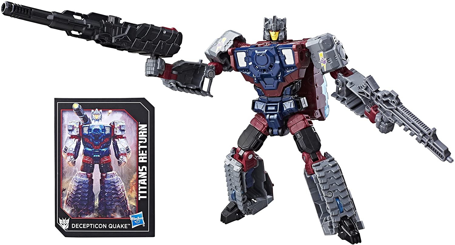 Transformers Generations Titans Return Decepticon Quake And Kluft