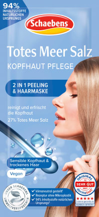 Schaebens Hair mask Dead Sea Salt, 20 ml