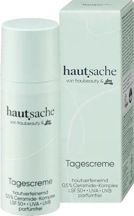 hautsache Day cream, skin-refining, SPF 50+, 50 ml