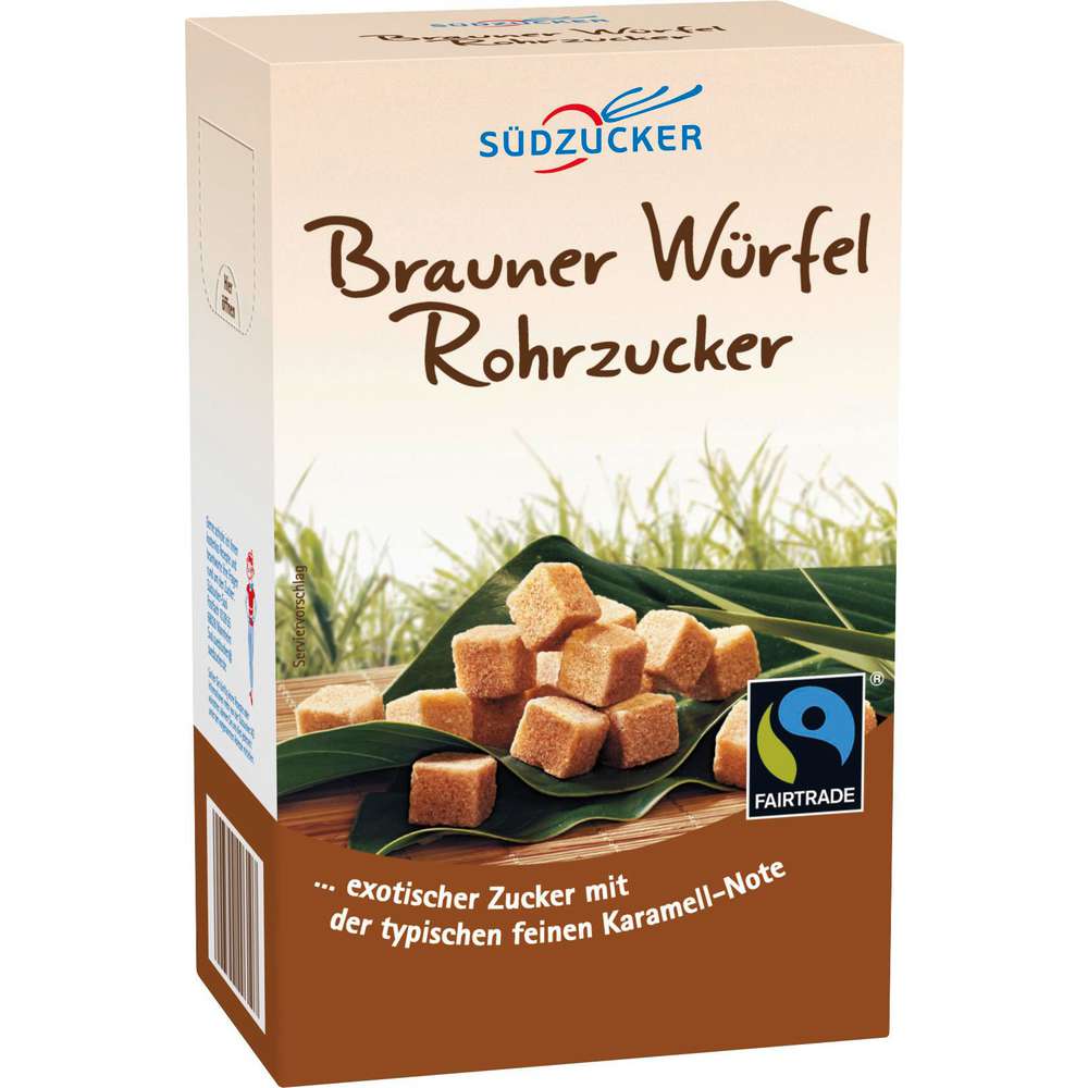 Südzucker cubes of cane sugar