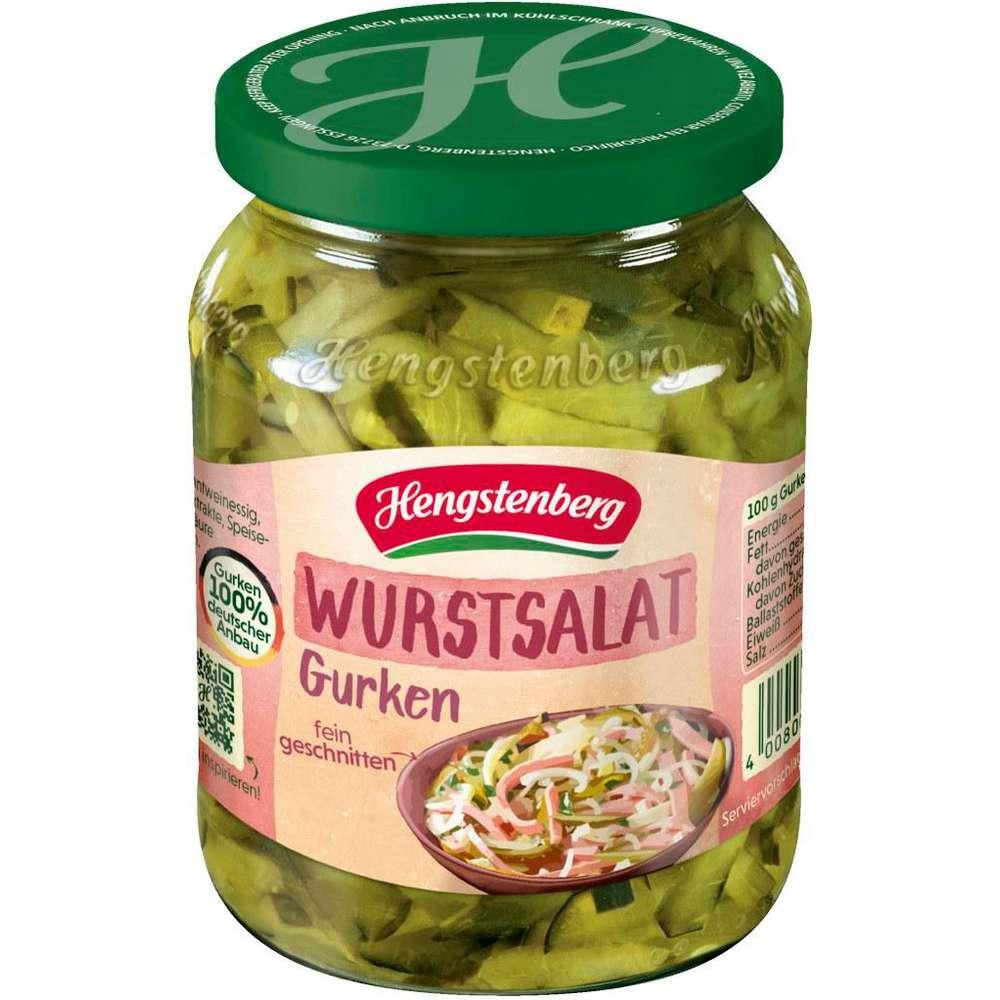 Hengstenberg Sausage salad cucumbers