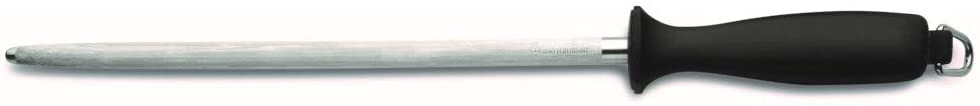 Wusthof Hanging Sharpening Steel with Black Base, 26 cm