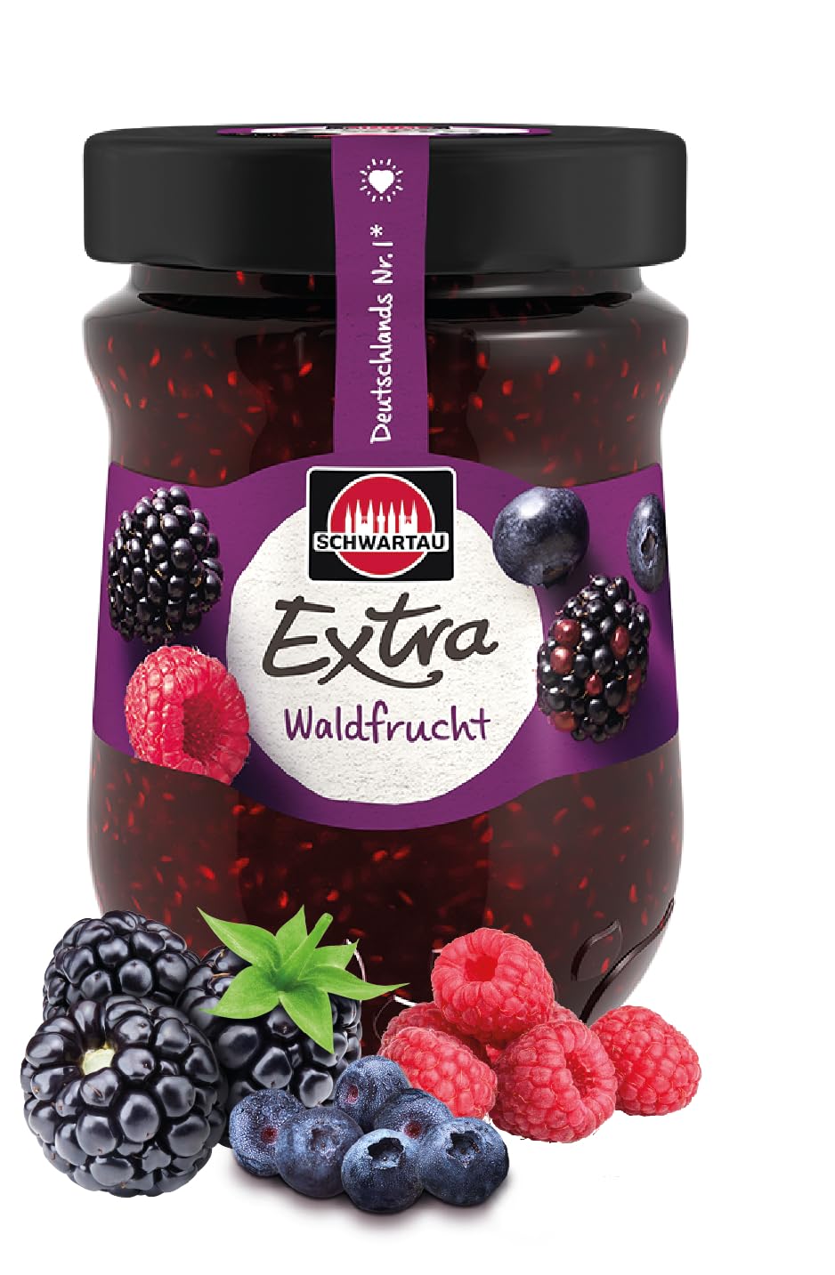 Schwartau Extra Forest Fruit Jam, 340g