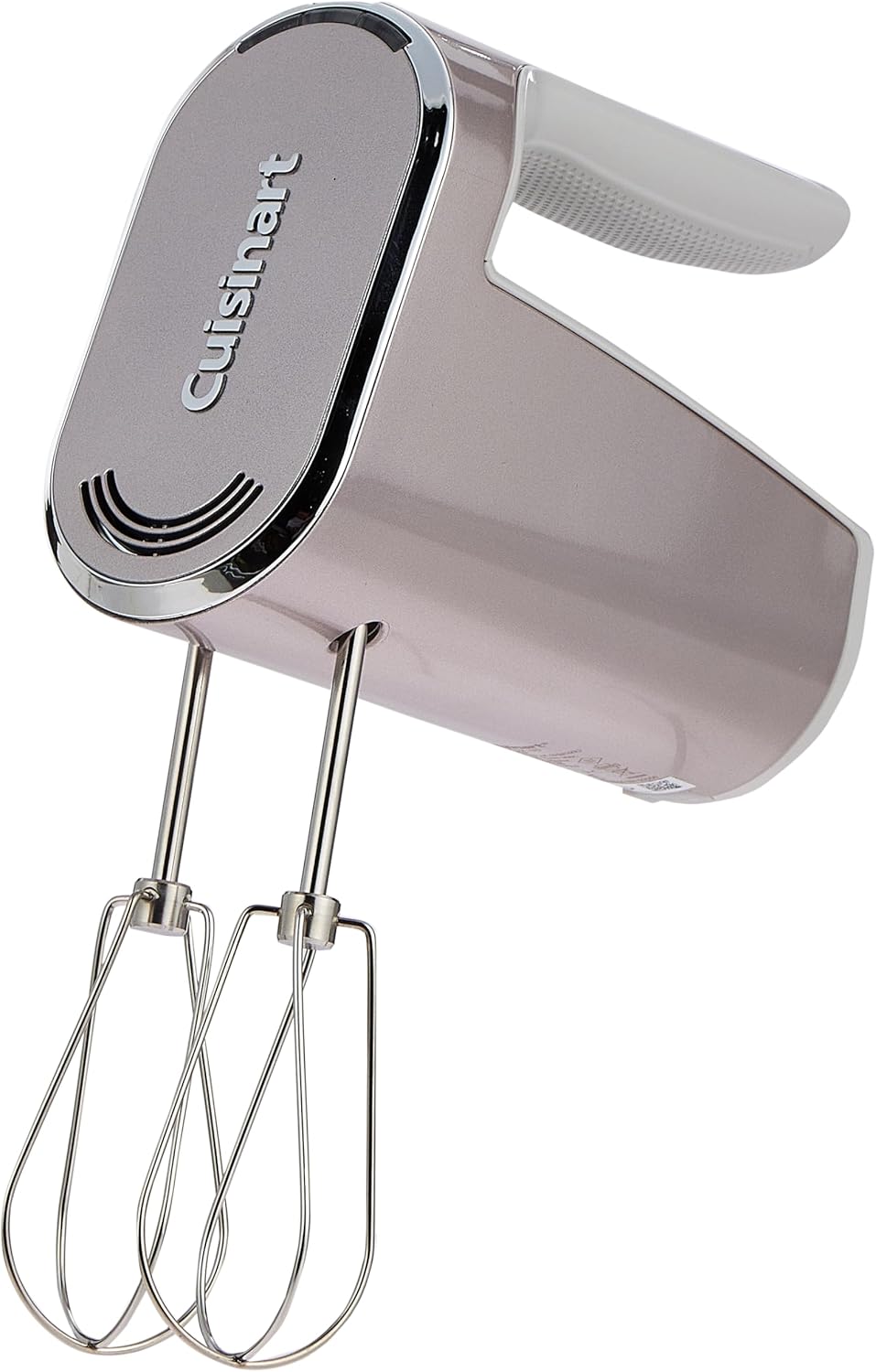 Cuisinart Battery Power Hand Mixer, Cake Blender for Baking, Stainless Steel Beater, 5 Speeds Wireless, USB Charging, Rechargeable, 20 Minutes Continuous Use, Dishwasher Safe, Electric