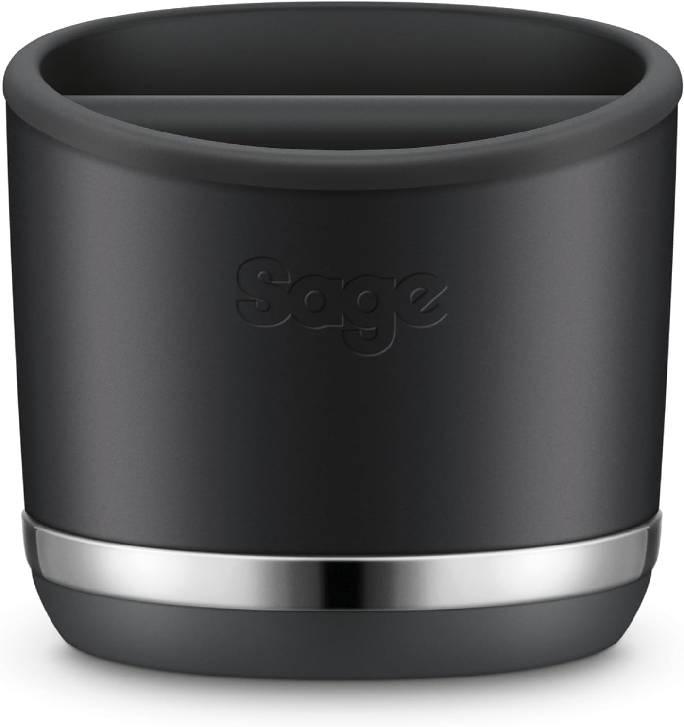 Sage - The Knock Box 10 - Knock container - For easy and clean disposal of coffee capsules - Stores up to 10 espresso pods - Black truffle