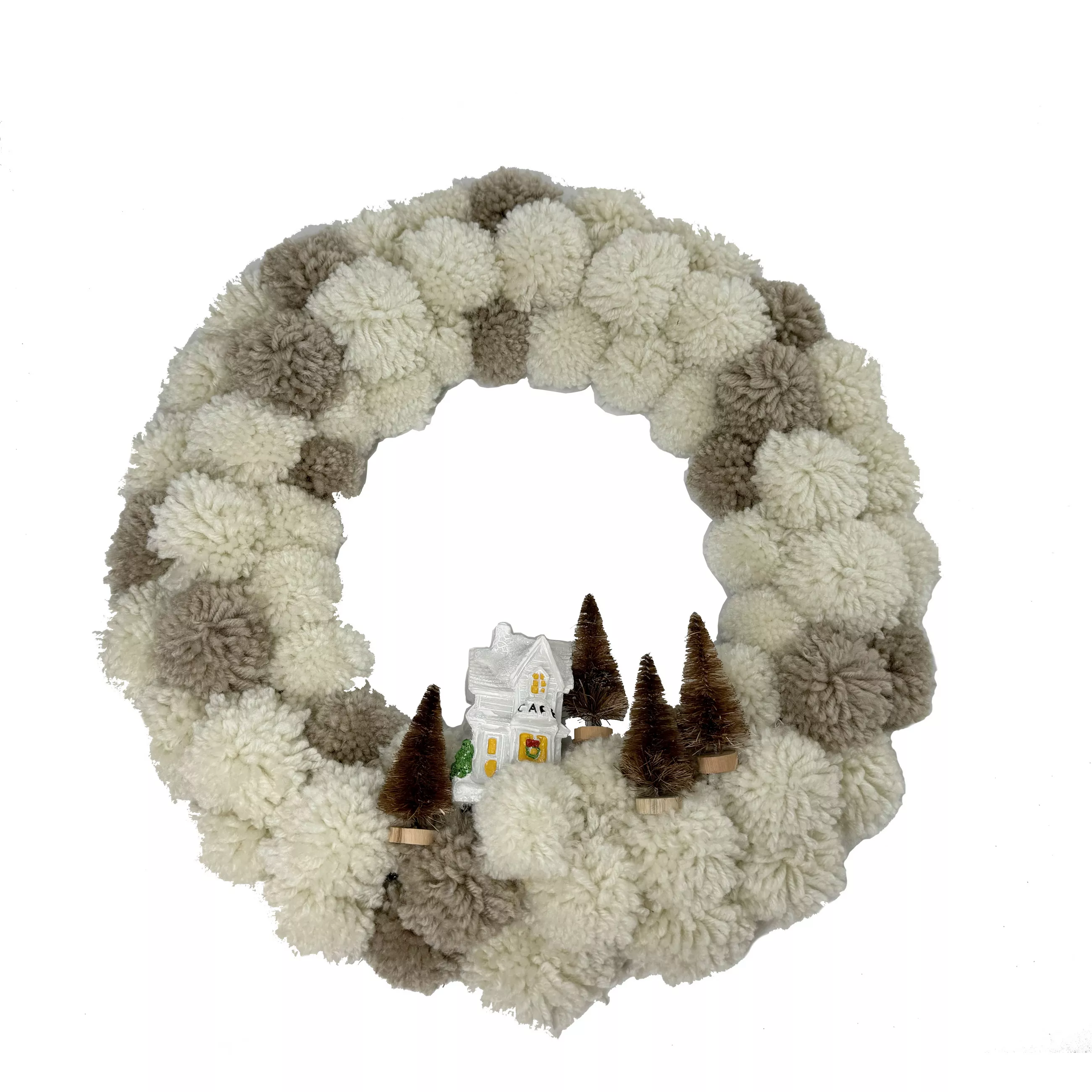 Christmas door wreath 33 cm