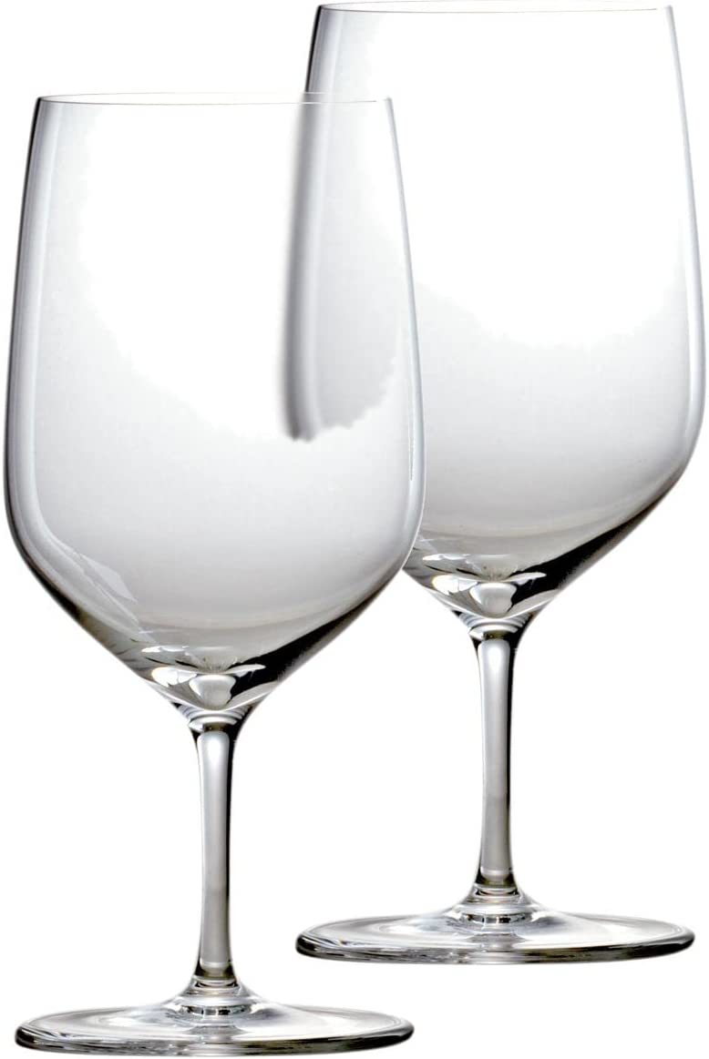 Stölzle Lausitz Water Goblet Q1 460 ml Set of 2 Water Glasses Handmade & Mouth-Blown Hand Wash Recommended Highest Quality