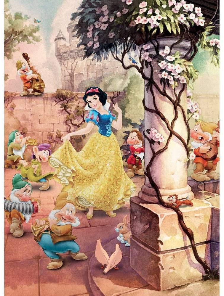 Komar Photo Wallpaper Dancing Snow White, 184 X 254 Cm 4 Parts 4 494