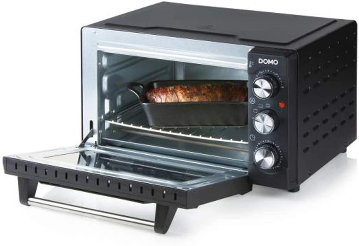 Domo DO806GO Mini Oven Timer Function 20 Litres Black