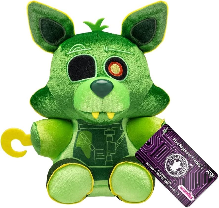 Funko Plush: Five Nights at Freddy\'s (FNAF) - Radioactive Foxy - Plush toy - Birthday gift idea - Official merchandise - Filled plush toys for children and adults and girlfriends