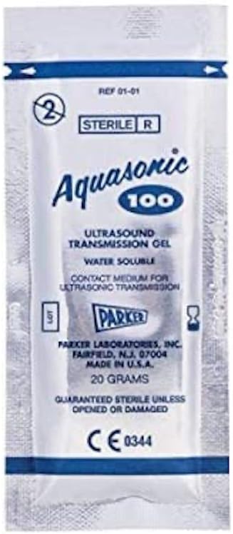 Performance Healthcare Aquasonic 100 Sterile Ultrasonic Gel - 48 Packs
