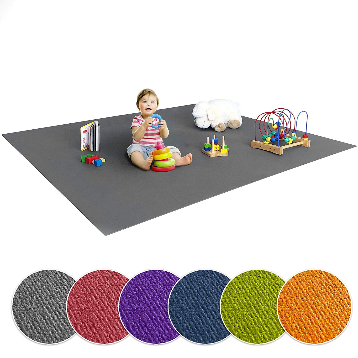 Ehrenkind® Made In Germany Non-Slip Crawling Mat Oeko-Tex Mats Sizes S-Xl  