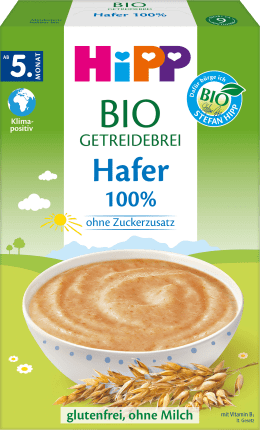HiPP Cereal porridge Organic 100% oats from the 5th month, 200 g