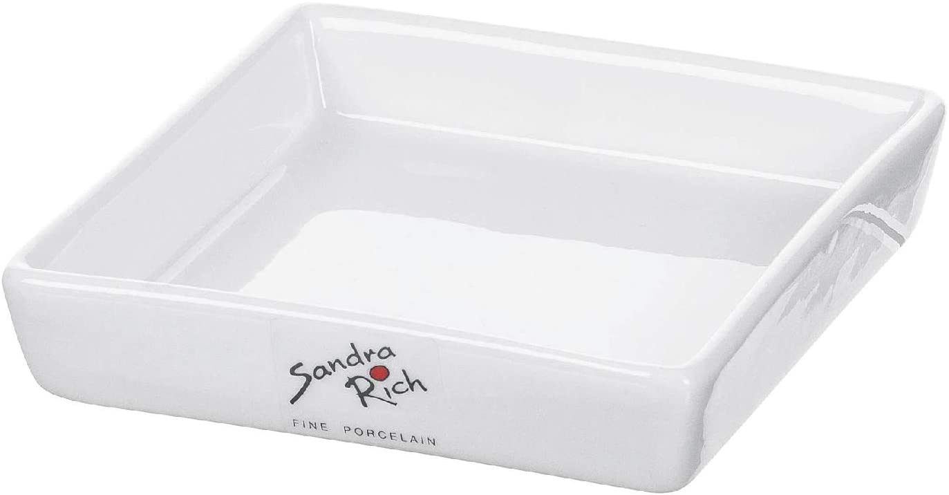 Sandra Rich porcelain bowl SQUARE 11cm