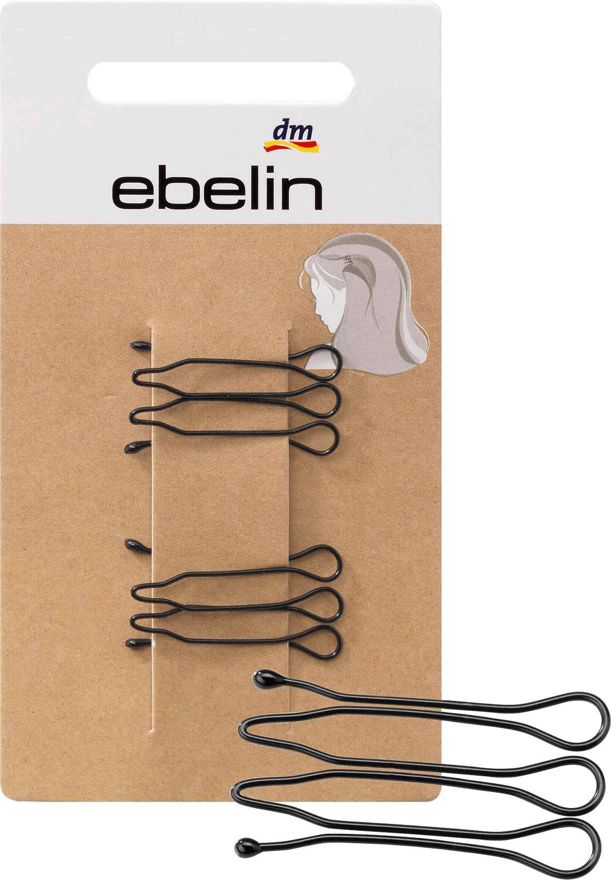 ebelin Hair Combs Mini, 2 Pcs