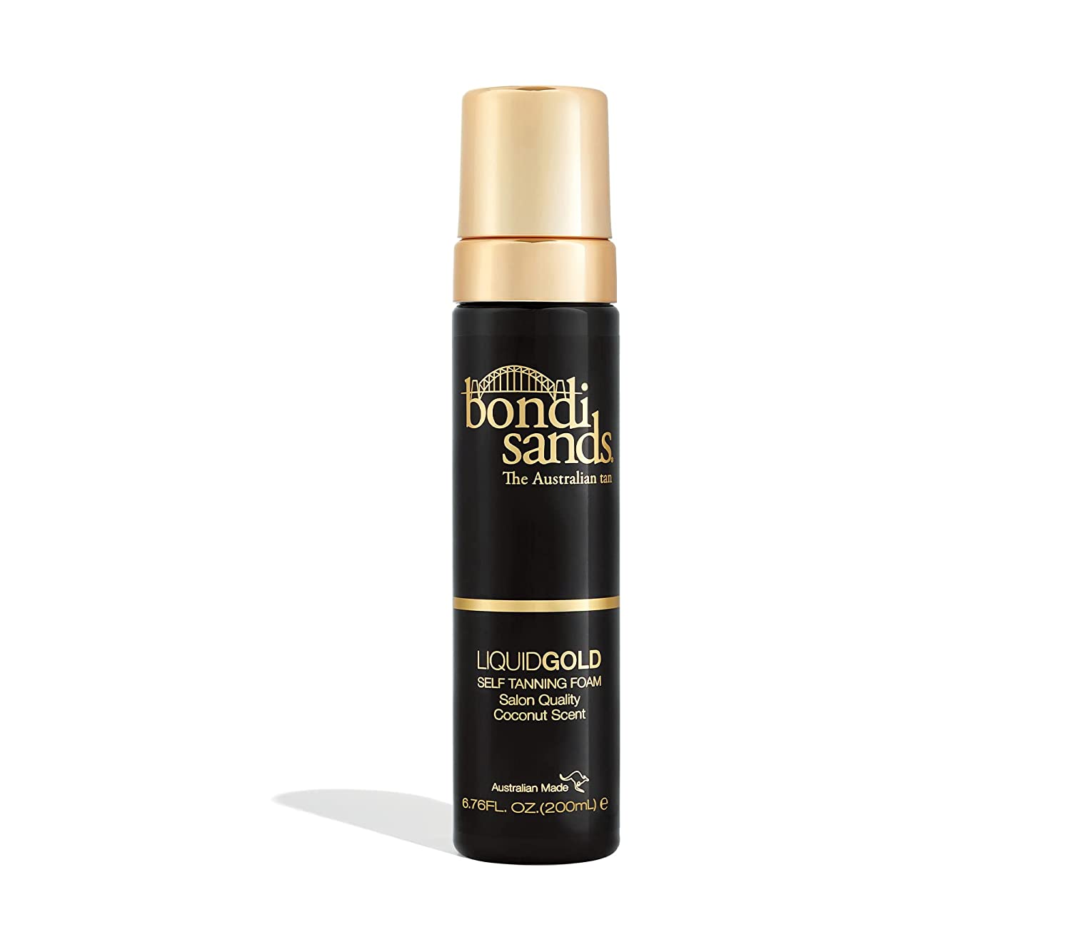 Bondi Sands Liquid Gold Self Tanning Foam 200ml, ‎brown