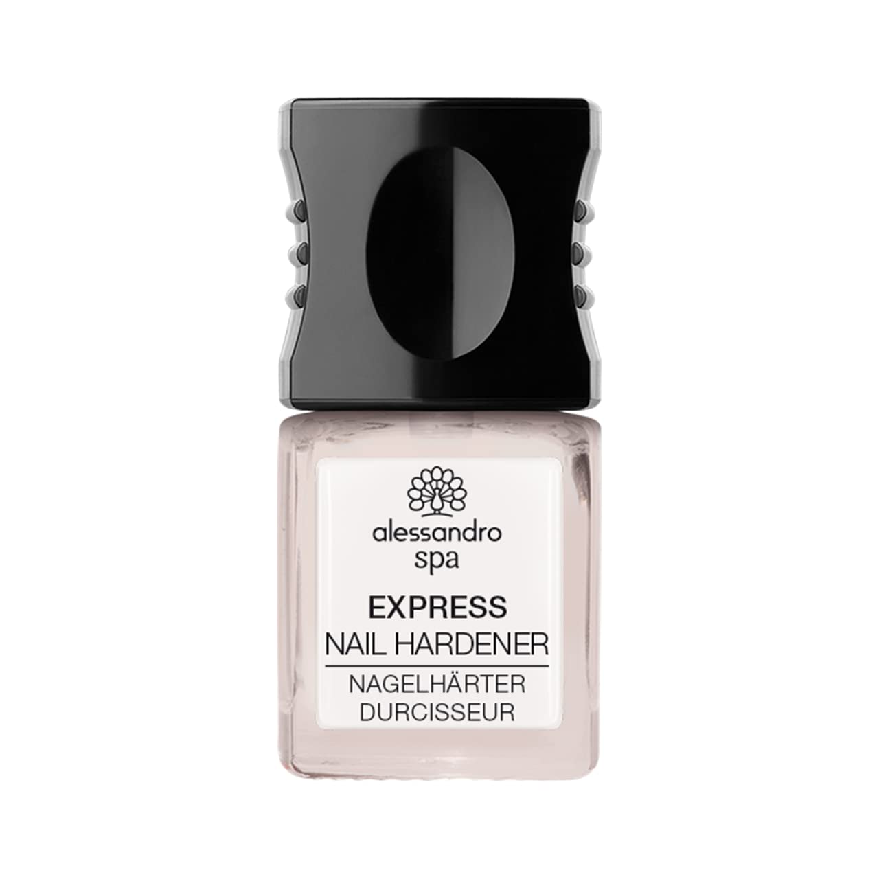 Alessandro nail polish - nail hardener - Express Nail Harden Milky White - strengthens brittle and thin nails -10ml