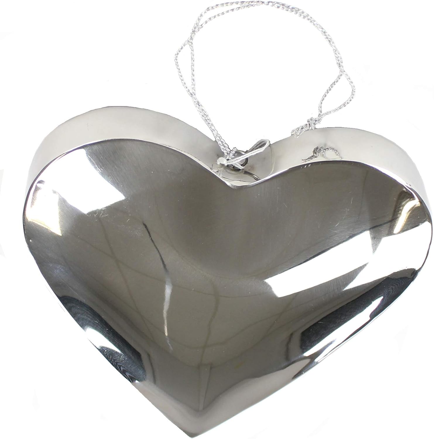 Decoline Hanging Heart Stainless Steel Chrome-Plated
