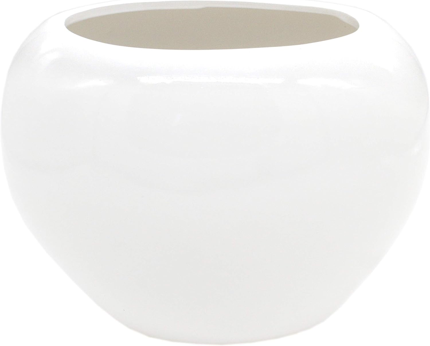 DARO DEKO Design Vase High Gloss White