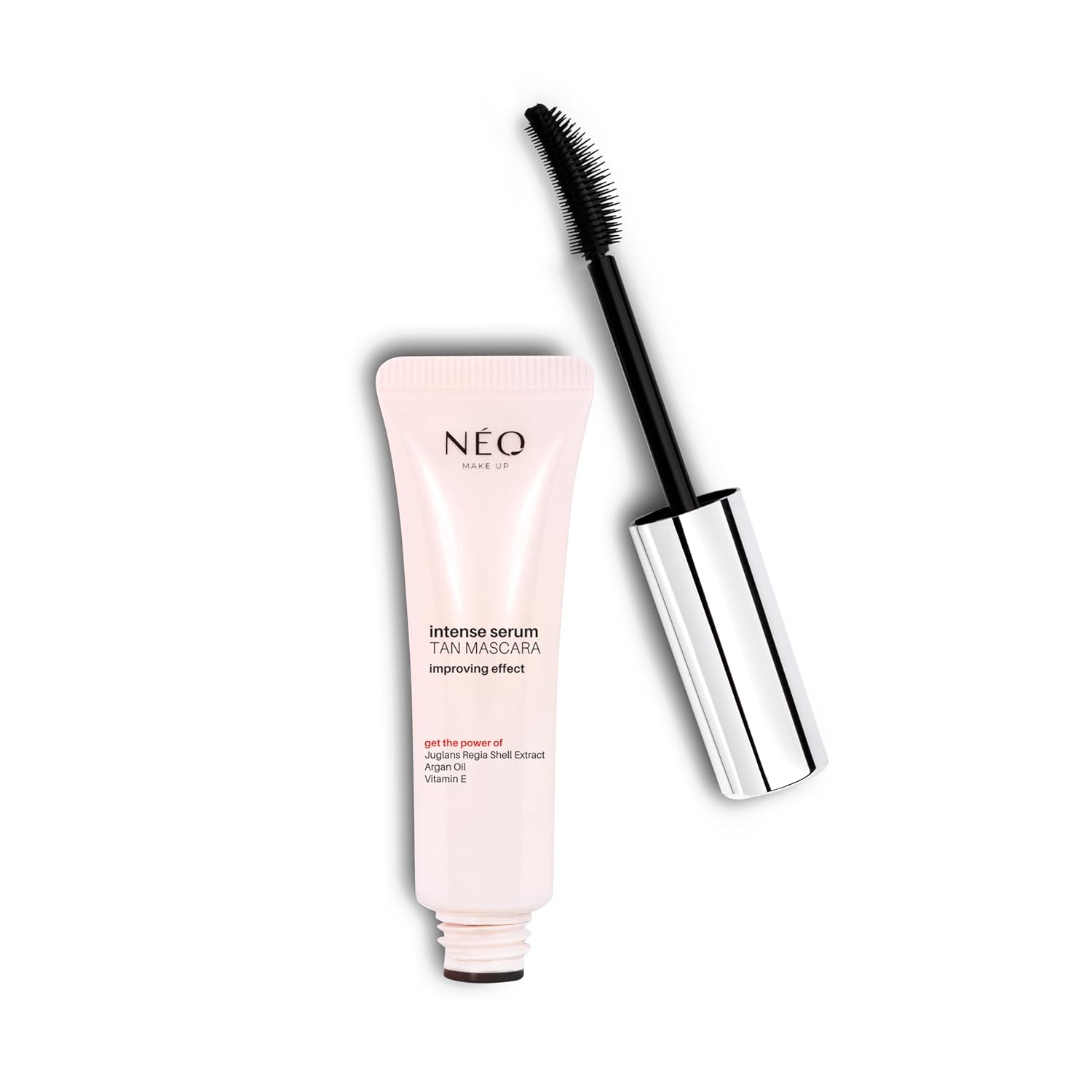 NEO MAKE UP TAN MASCARA 9 ml - Black - Care Mascara - Eyelashes - Mascara - Lashes - Beauty - Makeup - Cosmetics - Eyelashes - Eye Makeup - Eyelash Care - Cosmetic