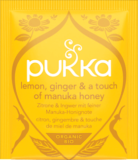 Pukka Herbal Tea Lemon & Ginger with Manuka Honey (20 tea bags), 34 g