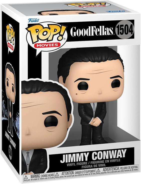 Funko POP! Films: Goodfellas - Jimmy Conway - Goodfellas 1990 - Vinyl Collectible Figure - Official Merchandise - Toys for Children & Adults