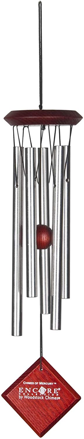 Woodstock Chimes Woodstock Encore Collection Silver Chimes Of Mercury Windchime