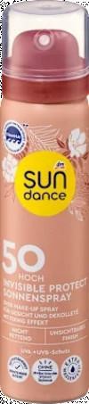 SUNDANCE Sun spray face invisible protect SPF 50, 75 ml