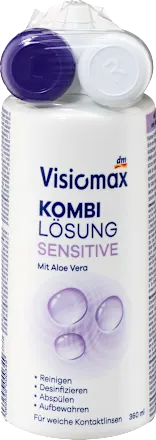 Visiomax Sensitive combination solution with container, 360 ml