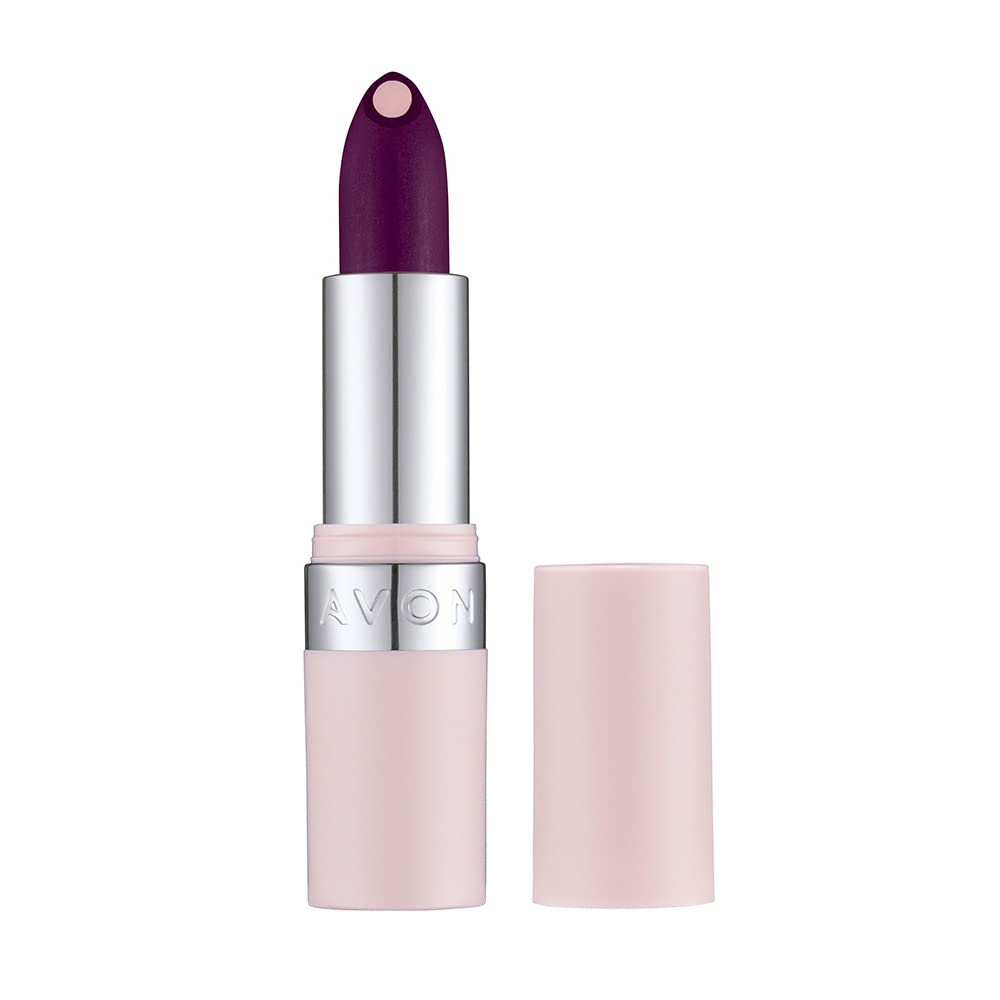 Avon Hydramatic Matte Lipstick Purple With A Hyaluronic Core To Hydrate And Plump Lips, Available in 15 Shades, 3.6 g