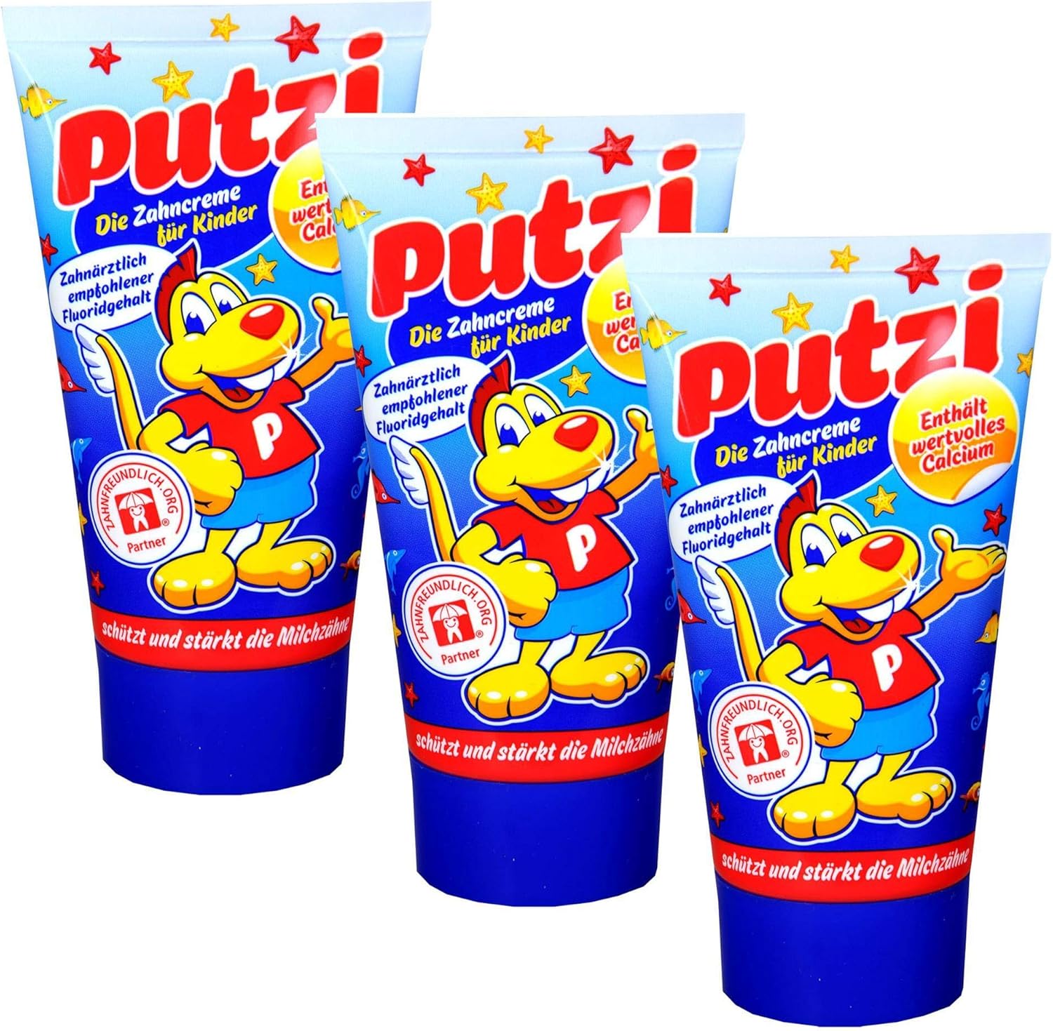 \'The Toothpaste for Children (Pack of 3 x 50 ml Children\'s Toothpaste, Toothpaste, Dental Care, Tooth Paste