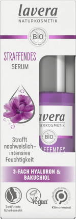 lavera Firming serum 3-fold Hyaluron & Bakuchiol, 30 ml