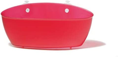 koziol Utensilo Splash, Plastic, Transparent Red, 9.5 x 27.5 x 13 cm