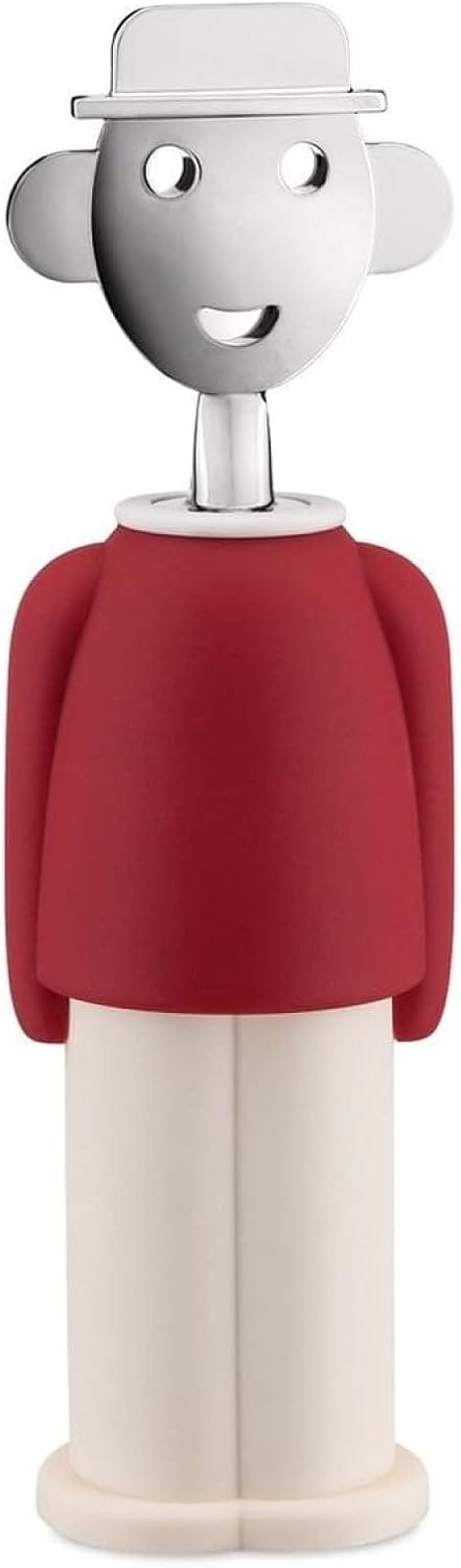 Alessi Alessandro M. Cork Puller Red AAM23 R