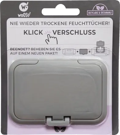 Click closure for wet wipes, 1 pc.