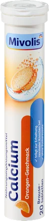 Mivolis Calcium effervescent tablets, 20 tablets, 82 g
