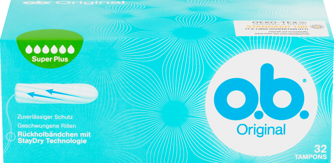 o.b. Tampons Original Super Plus, 32 St