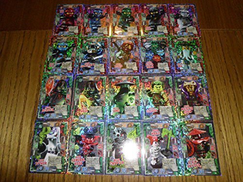 Unbekannt Lego Ninjago 2 (Series 2) All 20 Mega Holo Cards